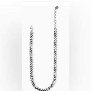 Ferrara Roma Curb Chain Necklace